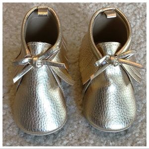 Baby Girl Moccasins NWOT